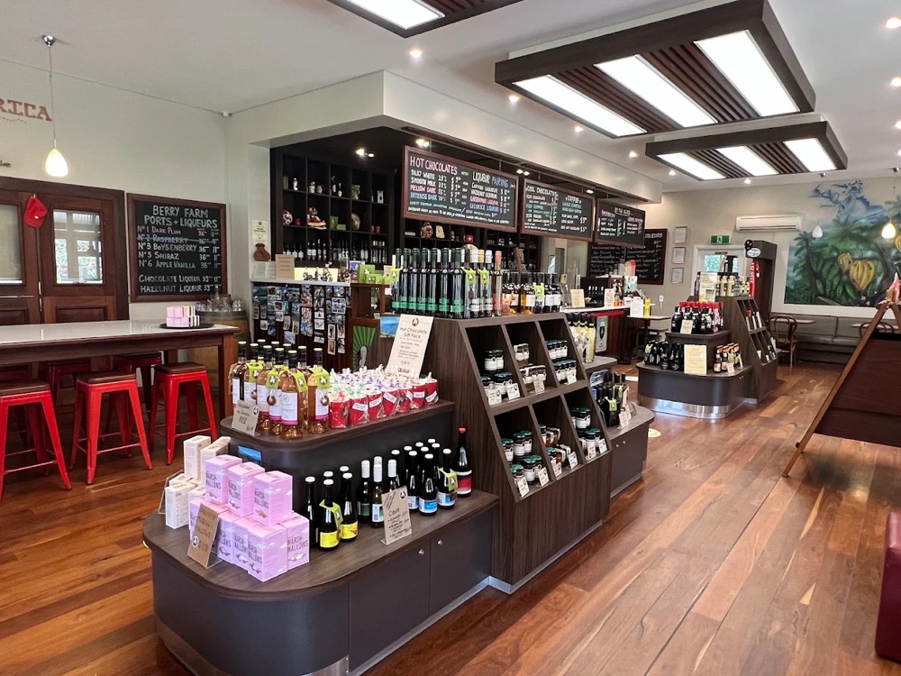 Denmark Chocolate Company shop interior
