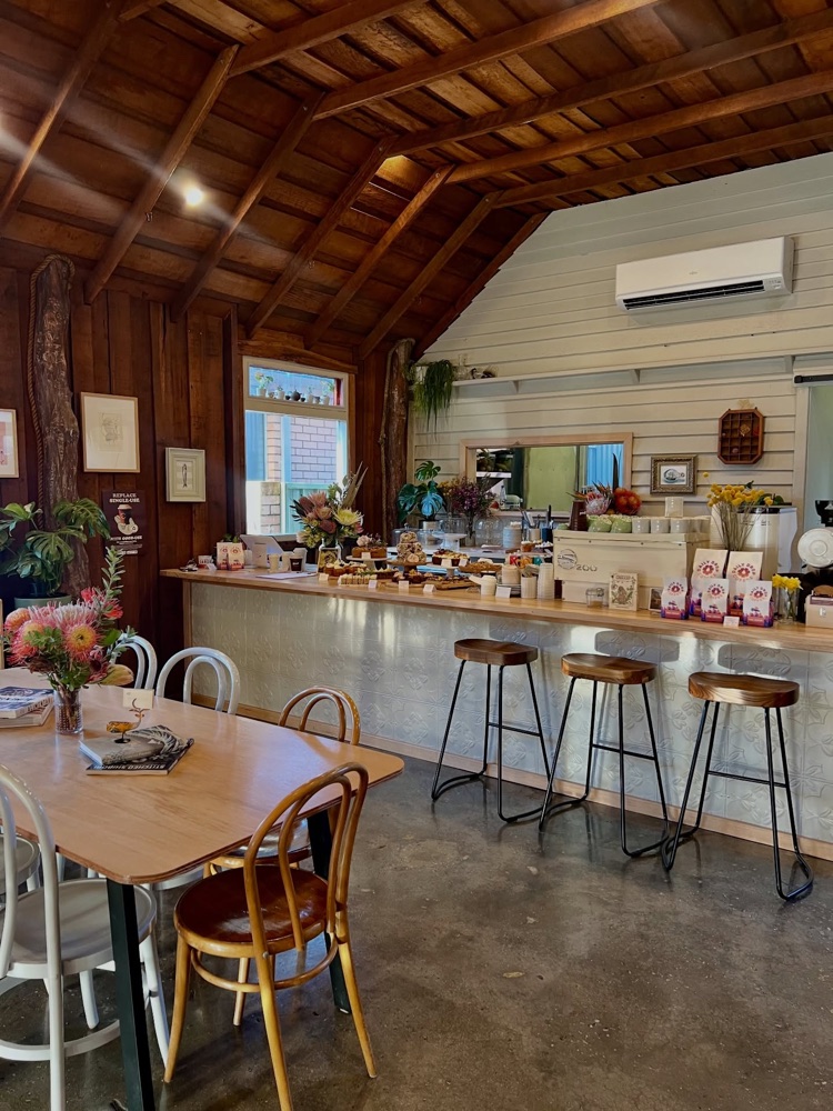 Kindfolk Coffee counter and seating