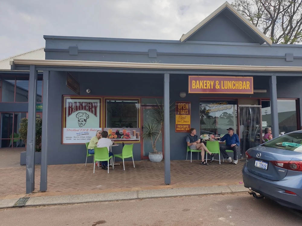 Strickland French Hot Bread bakery and lunch bar exterior